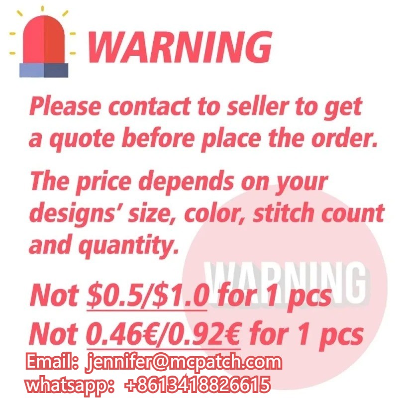 Custom Embroidery Patch Iron On Patches Logo Team Group Personalized DIY Fusible Patch Hook & Loop Patch For Clothing Moq 10pcs