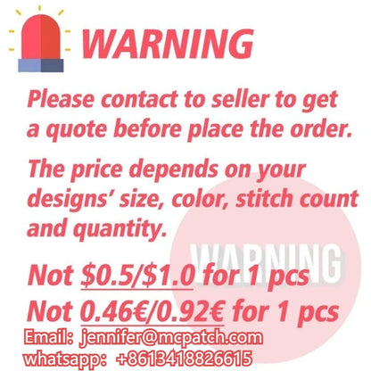 Custom Embroidery Patch Iron On Patches Logo Team Group Personalized DIY Fusible Patch Hook & Loop Patch For Clothing Moq 10pcs