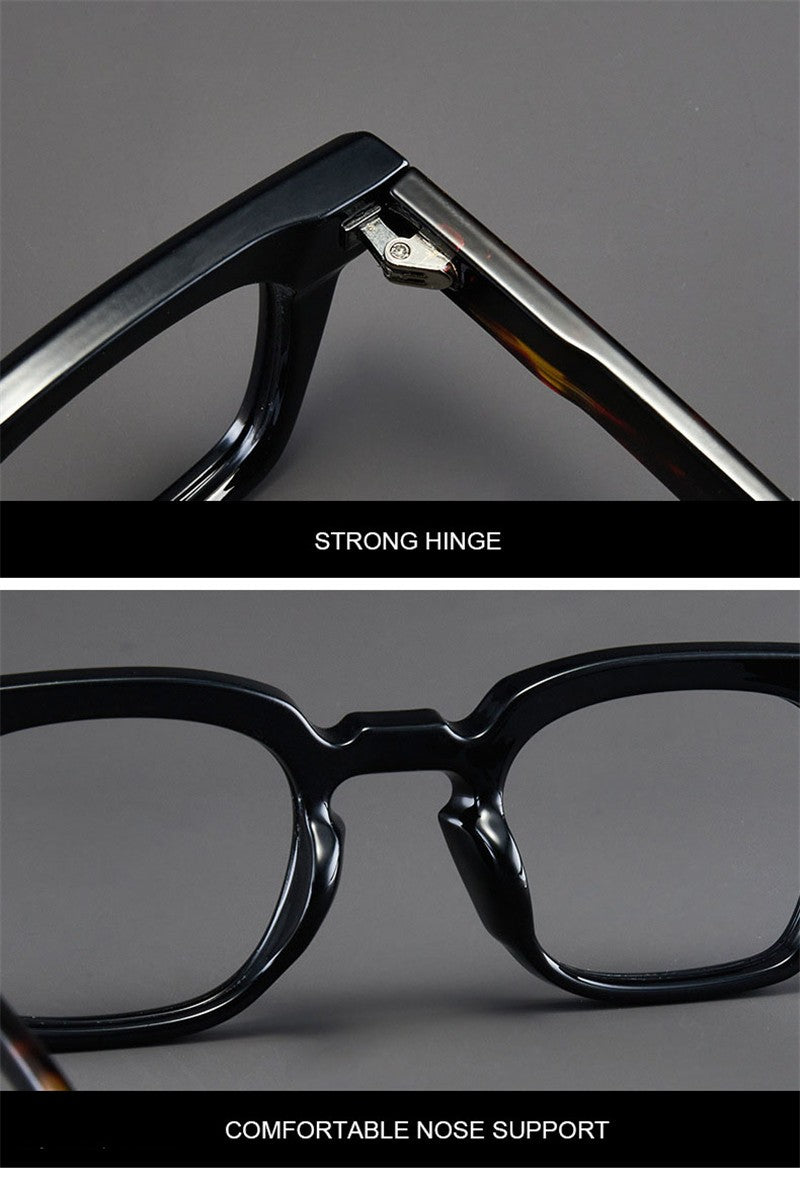 2025 New Large Frame Square Presbyopic Reading Glasses Women Men Vintage Spectacles With 0 +1.0 +1.5 +2.0 +2.5 +3.0 +3.5 +4.0