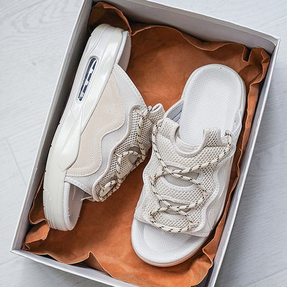 Hot Sale Men's Sandals Outdoor Thick Bottom Sports Casual Sandal for Men Summer Wear-resistant Mans Slipper Slip-on New Fashion