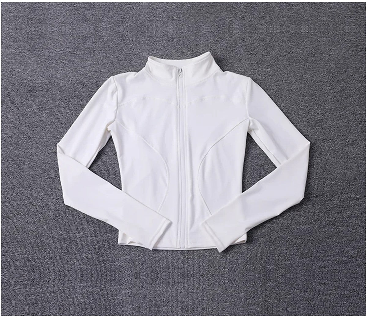 Women Long Sleeve Sport Jacket Spring Summer Gym Workout Coat Yoga Running Sports Cycling Top Casual Zipper Outfit Clothes Chic