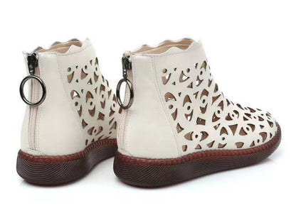 2024 New Spring Autumn Fashion and Comfortable Flat-soled Casual Outer Wear Soft Non-slip Ankle Boot Toe-cap Sandals for Women