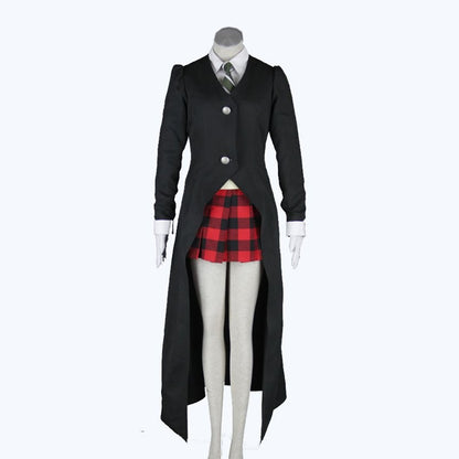 Maka Albarn Cosplay Anime Soul Eater Costume Adult Women Skirt Gloves Uniform Suit Halloween Party Role Play Outfit Maka Cos wig