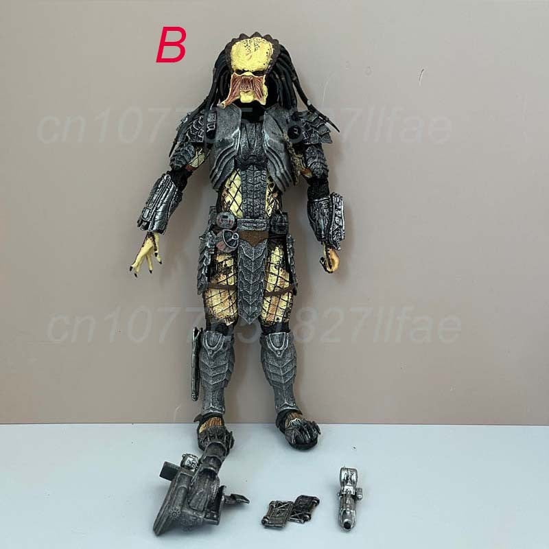 Figura de Alienígena, Máscara de Predador Celta, Figura de Predador com Cicatriz, Figura de Ação de Alienígena, Brinquedos de Modelo, Boneca Articulada, Presente de Natal