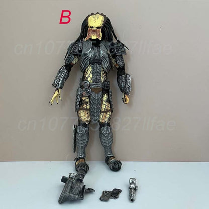 Figura de Alienígena, Máscara de Predador Celta, Figura de Predador com Cicatriz, Figura de Ação de Alienígena, Brinquedos de Modelo, Boneca Articulada, Presente de Natal