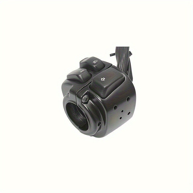 Motorcycle Handlebar Control Switch Housings 1", with Wiring Harness for Harley Dyna Sportster 883 1200 XL V-Rod 1996-2012