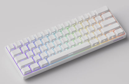Akko MonsGeek FUN60 Teclado Mecânico Interruptor Magnético Teclados Gamer 60% Gatilho Rápido 0,01mm 8K ARGB HE/TMR Teclado Personalizado