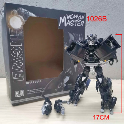 Baiwei Shockwave TW1028 Transformation Toys Sentinel Prime TW1024 Modelo Ironhide TW1026 Robô Bumblebee TW1025 Boneco TW1030