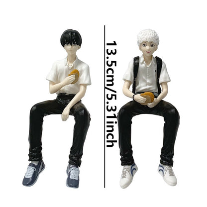 13,5 cm/5,31 pol. Hikaru ga Shinda Natsu Anime Figura Indou Hikaru Boneco de Ação Yoshiki Tsujinaka Estatueta de PVC Modelo de Coleção Brinquedo