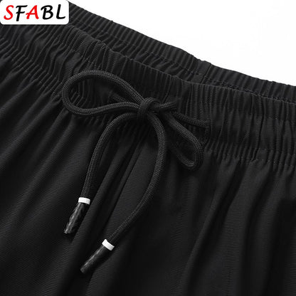 Summer New Joggers Men Shorts Quick Dry Sports Running Shorts Men Fashion Breathable Elastic Waist Board Short Pants Male Bottom