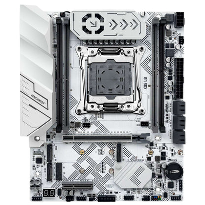 MACHINIST X99 U9 Motherboard C612 chip Support DDR4 RAM Four channels LGA2011-3 CPU With TPM and M.2 slot White Armored USB3.0