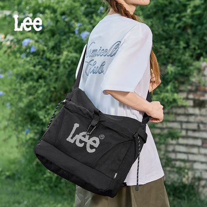 LEE Fashion Waterproof Large Crossbody Messenger Bags For Ladies Women Multifunctional Nylon Big Size Shoulder Schooll Bag