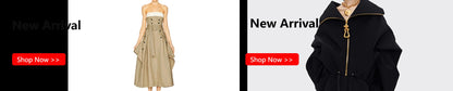 TWOTWINSTYLE Elegant Ruched Mini Dress For Women Round Neck Lantern Long Sleeve