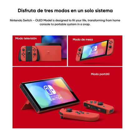 Original Nintendo Switch OLED Model White set Vivid 7” OLED screen 64 GB internal storage Wide adjustable stand