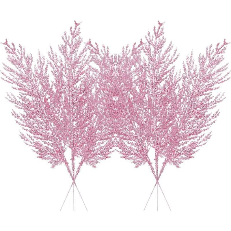5Pcs Christmas Decoration Artificial Pine Leaves Branches Xmas Tree Pendent for Home Decor New Year Navidad DIY Garland Ornament