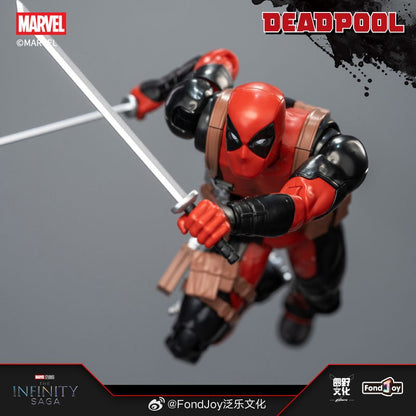 Fondjoy 15cm Deadpool Articulações Móveis 1/12 Modelo de Brinquedo Montado Marvel Anti-Heróis Figura de Anime Presente Brinquedo Infantil Enfeite de Mesa