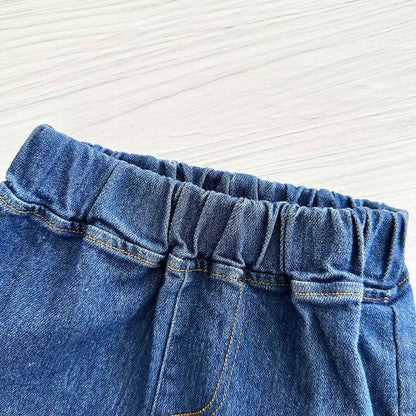 2025 Summer New Baby Clothes Infant Robot Embroidery Top+Bottom Set Baby Boys Girls Casual Baby Set Newborn Baby Clothes 2Pcs