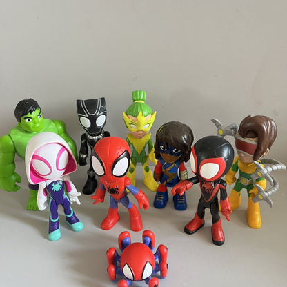 Marvel Homem-Aranha Legends Muitos Estilos Spidey E Seus Amigos Incríveis Boneco de Ação Figura Estatueta Para Presente Infantil