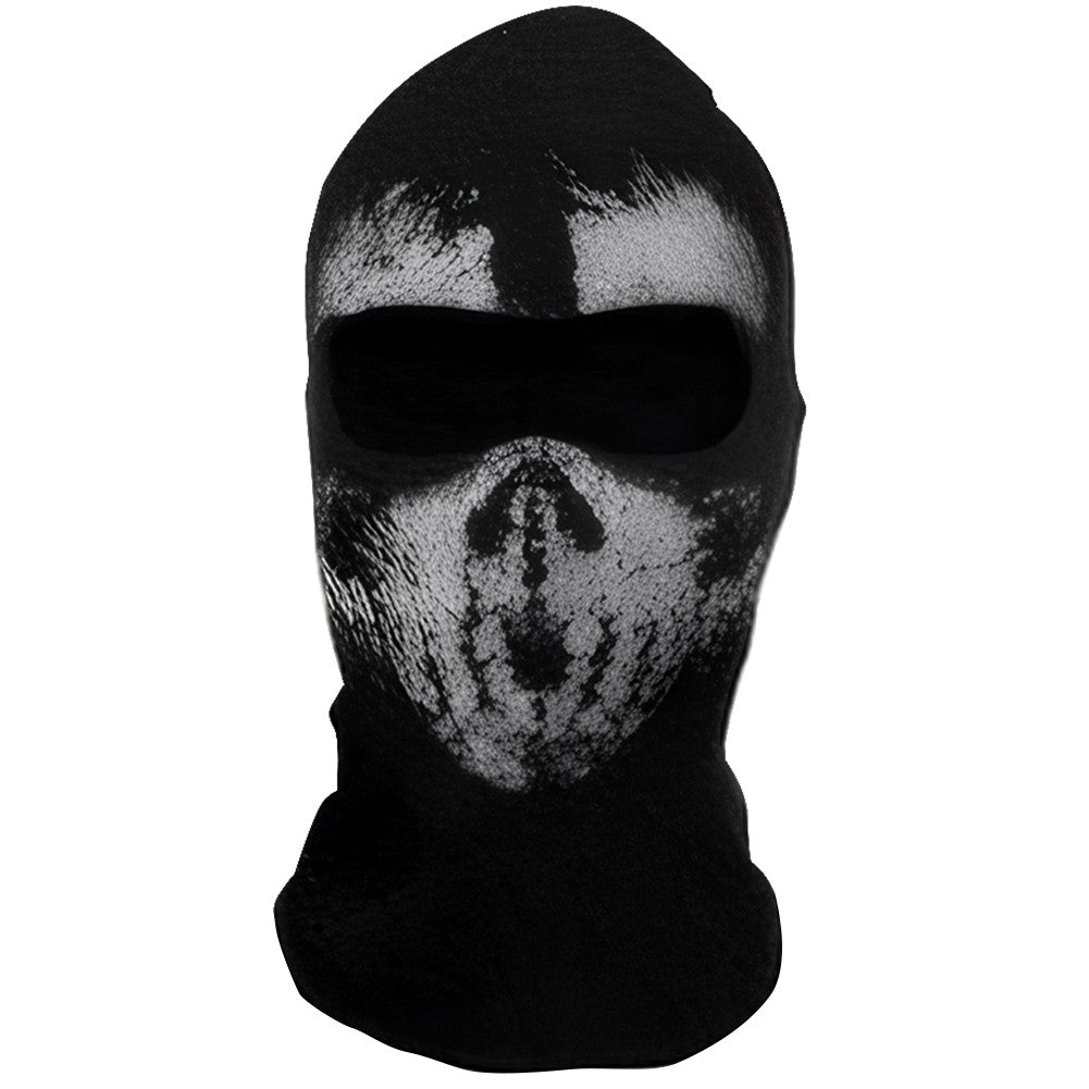 Halloween Ghost Full Face Mask Skull Scary Ghost Skeleton Motorcycle Cycling Headmask for Halloween Cosplay Balaclava Halloween