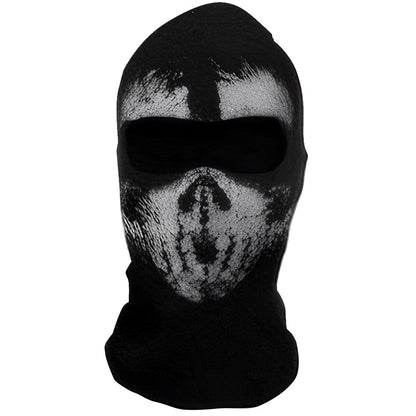 Halloween Ghost Full Face Mask Skull Scary Ghost Skeleton Motorcycle Cycling Headmask for Halloween Cosplay Balaclava Halloween