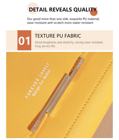 Women's Wallet Korean Handbag Multi Card Large Capacity Casual Shoulder Bag Mobile Phone Packet Fashion New Style