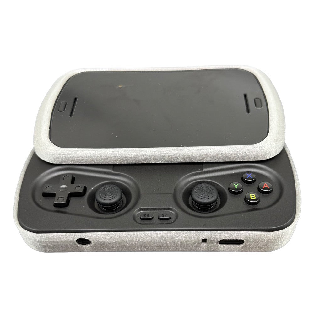 Orange Protective Shell for ANBERNIC RG Slide Console TPU 3D Printed Anti-slip Protective Cover Transparent Orange Black