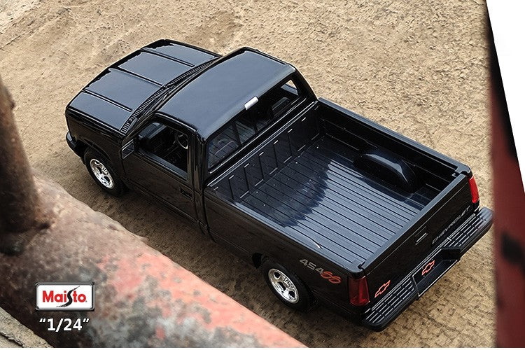 Maisto 1:24 Chevrolet 454 SS 1993 Picape Carros de Liga Diecast e Veículos de Brinquedo Carro Modelo Miniatura Carro Modelo em Escala Para Crianças