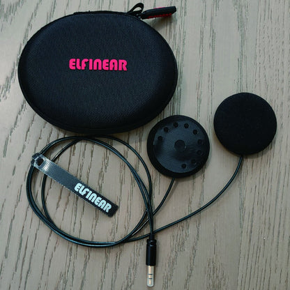 ELFINEAR Helmet Speakers Compatible With RESO/CARDO/ASMAX Devices Compatible with All 3.5mm Communicators
