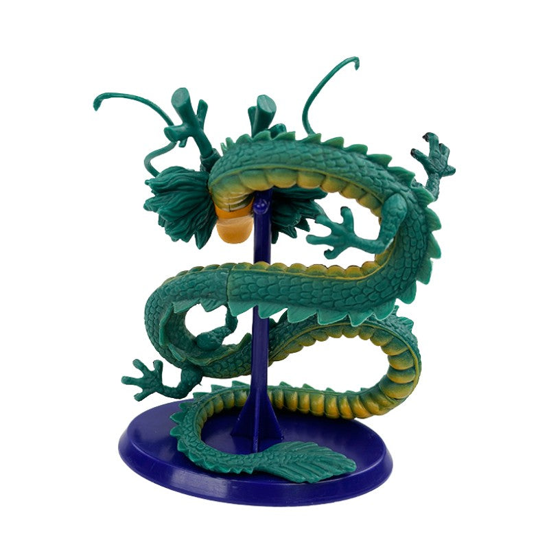 Anime Shenron Figura Brinquedos DBZ Dragão Ciano Desenho Animado Feito à Mão PVC Estatueta Decoração Modelo de Aniversário Bonecas Presentes de Aniversário Crianças