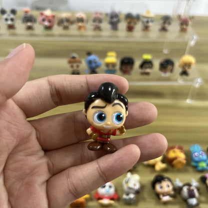 Anime Disney Doorables Kawaii Boneca Olhos Grandes Mickey Buzz Lightyear Bonecos de Ação Modelo Brinquedo Colecionável Desenho Animado Presentes Infantis