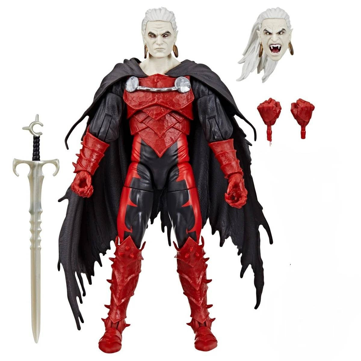 Marvel Legends Strange Tales Blackheart Bloodstorm Daimon Hellstorm Voodoo Wolverine MoonKnight Lilith Dracula Boneco de Ação 6"