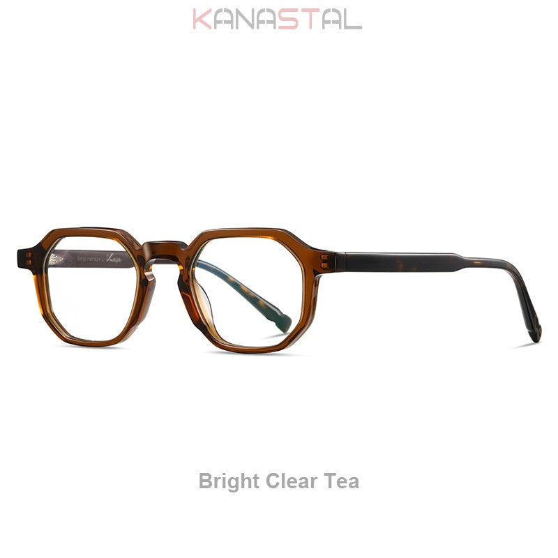 Óculos de Leitura com Prescrição para Homens Acetato Miopia Óculos Femininos Bloqueio de Luz Azul Lentes CR39 Armação de Óculos para Computador Ponta de Caneta