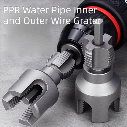 Ferramenta de Rosqueamento de Tubos DN15/20/25 Haste Hexagonal Rosca Interna Externa 1/2&3/4&1 POLEGADA Tubos de Água PPR PVC MPP Destacáveis