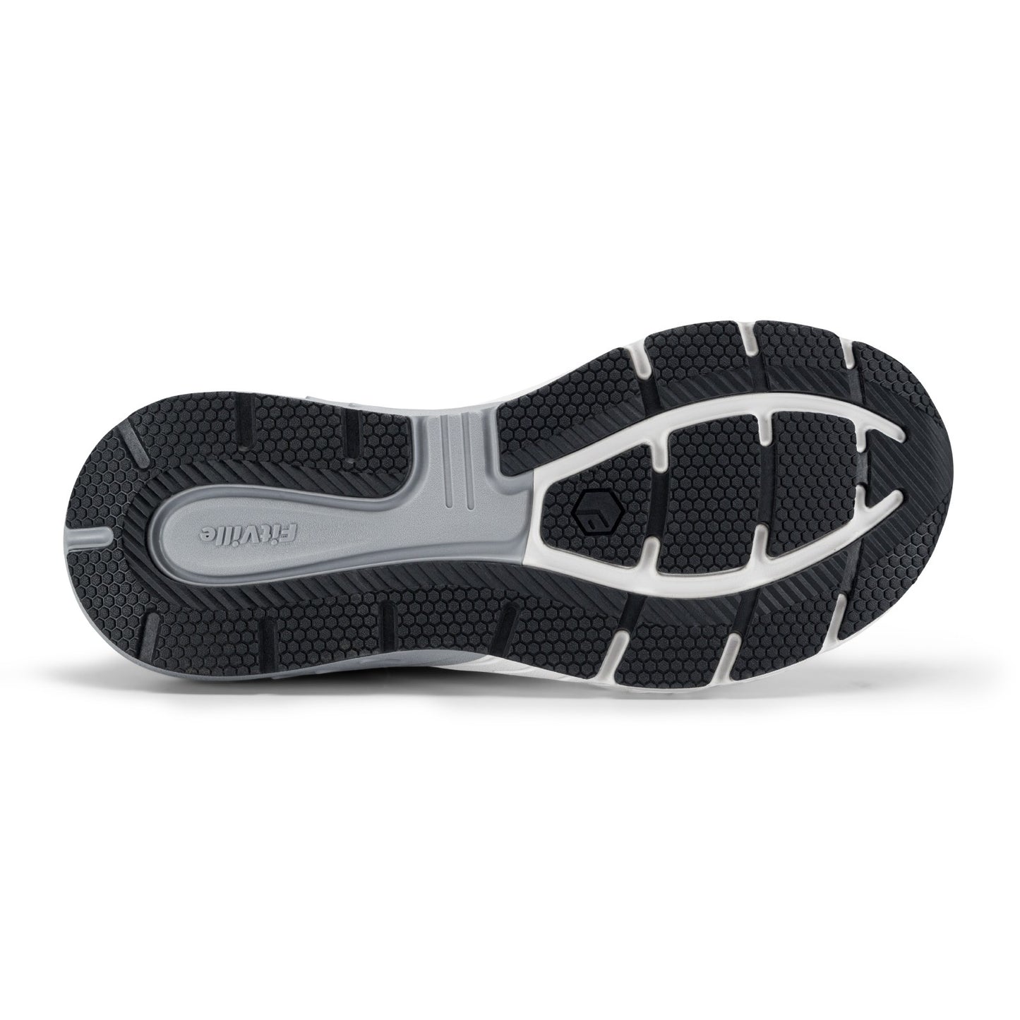 Tênis de Corrida Masculino FitVille Mais Novo 4E de Largura com Suporte de Arco para Pés Chatose Alívio da Dor no Calcanhar Fascite Plantar