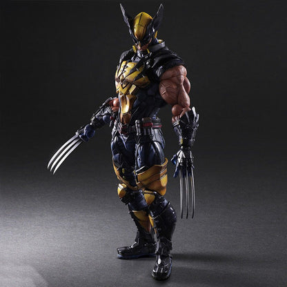 Marvel Novo Hot Sell 28cm Comics Wolverine X-Men Action Pvc Personagem Enfeites Brinquedos Presente de Aniversário de Natal para Meninos