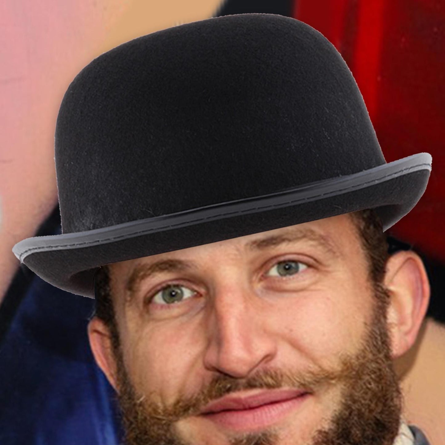 Casual Black Hat Christmas Bowler Hat Bowler Derby Hat For Men Women Fashion Party Formal Fedora Costume Unisex Soft Hat