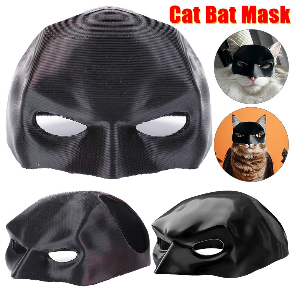 Máscara de Gato Morcego Máscara de Gato Vingador Máscara de Morcego Fofa Brinquedos de Super-Herói para Gatos de Estimação Máscara de Homem Máscaras Legais para Homens Máscara de Maquiagem para Gatos Suprimentos para Festas