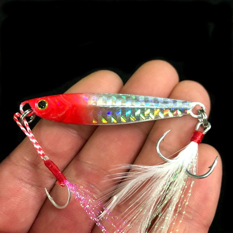 Iscas de Pesca Brilhantes Jigs 15g/6cm 7g/10g/20g/25g Isca Jigbait Arremesso Costeiro Anzóis Isca de Metal Iscas Artificiais Venda de 1 Peça