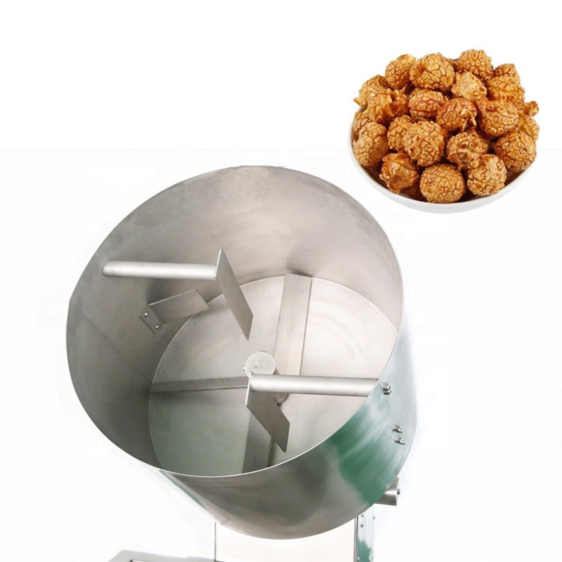 Cinema PopCorn Machine Maker Wrapped Sugar Machine Popcorn Caramelizer Cooker and Coater