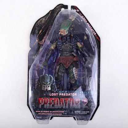 NECA PREDATOR Masked Scar Celtic Stalker Lost Predator PVC Action Figure Collectible Model Toy