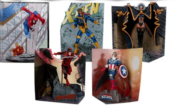 1:10TH WV3 - Fera da TEMPESTADE COISA PANTERA NEGRA HOMEM-ARANHA OS X-MEN CICLOPE DEMOLIDOR Deadpool Wolverine Bonecos de Ação 17cm