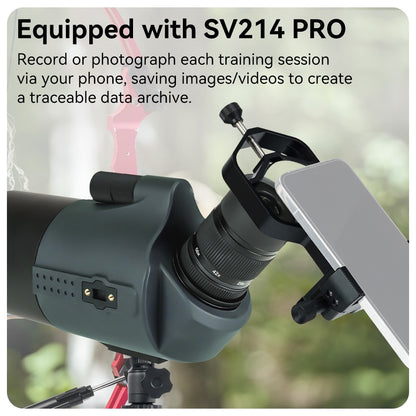 Telescópio/Luneta Compacto Svbony SV41Pro 28-84x80mm Mini Maksutov para Observação de Aves, Uso Terrestre e Astronômico