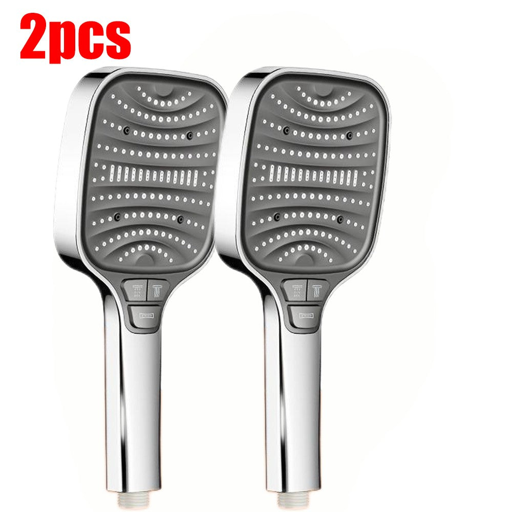 Chuveiro Turbo Pressurizado com 8 Modos, Painel Grande de 12cm, Chuveiro Econômico, Chuveiro com Filtro em ABS Reforçado à Prova de Explosão