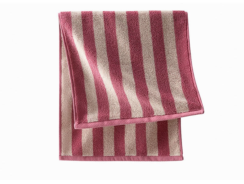 Battilo Plaid Cotton Bath Towels Set Soft Absorbent Daily Cleansing Face Hand Towel Set Patterned Lightweight Towel for Bathroom