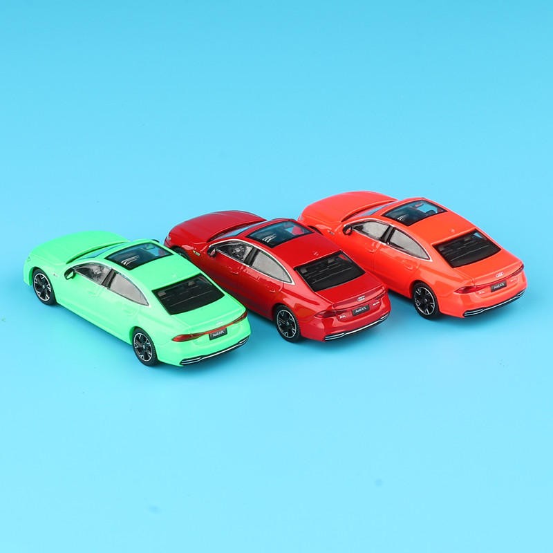 JKM 1:64 A7 2022 Alloy Car Diecasts & Toy Vehicles Car Model Miniature Scale Model Car For Children