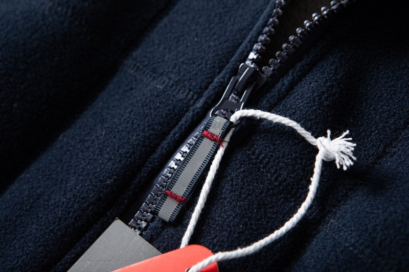 Winter Thicken Fleece Men Jacket Pockets Casual Polar Jackets Outdoor Cold-Proof Warm Overcoat Plus Size New Parkas Outwear 2023