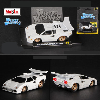 Conjunto de veículos Maisto 1:64 Ferrari Ford Chevrolet Shelby Buick Toyota Audi Nissan Muscle, série de modelos de carros em miniatura Die Cast