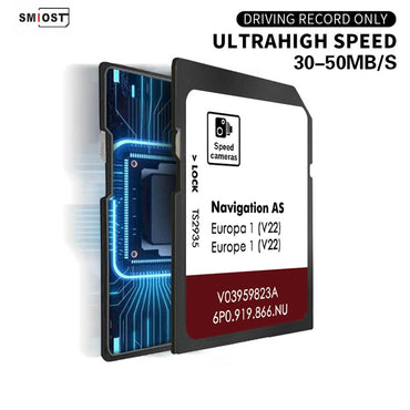 Leon Ateca Toledo Alhambra Navi Map Memory Card Navigation System 6P0 MIB2 SD Europe Compatible for Seat Ibiza 2025 Sat CID Nav