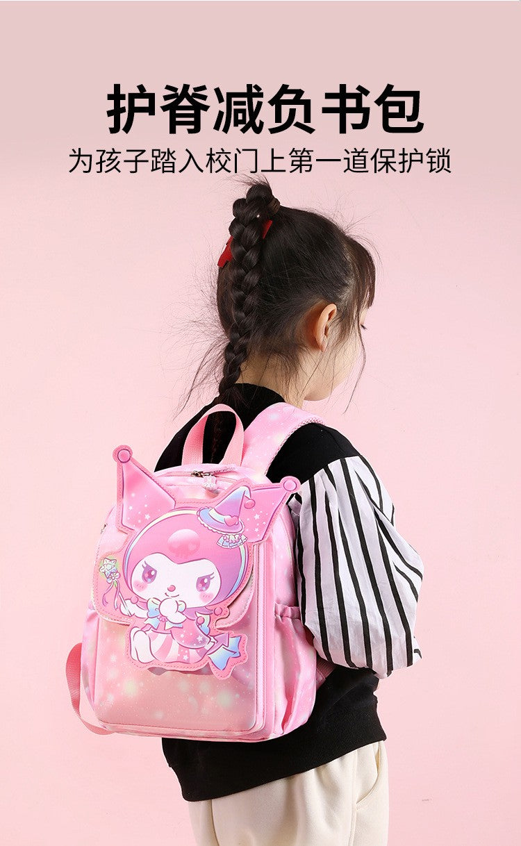 Children schoolbag new style kindergarten fashion cartoon backpack large capacity light backpack