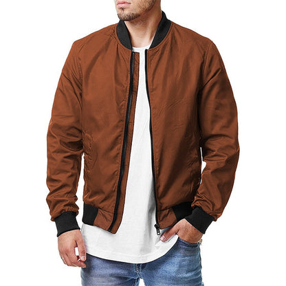 New Military Jacket Men's Slim Bomber Jacket Spring Autumn R Men Outerwear Ma-1 Aviator Pilot Air Bomber Jackes and Coat Male